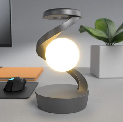 Wireless Charging Night Light Lamp–Dimmable LED Bedside Lamp with 15W Fast Wireless Charger