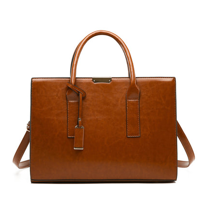 Women's Crocodile Pattern Designer Handbag–Shoulder, Crossbody & Tote Bag