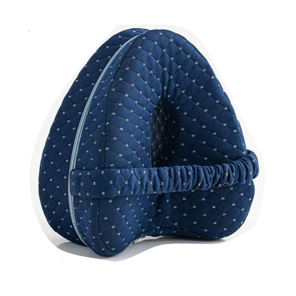 Memory Foam Leg Support Pillow–Ergonomic Knee & Side Sleeper Comfort Cushion