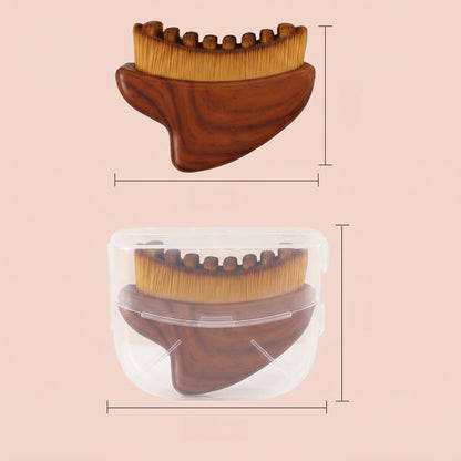 Lymphatic Facial Massage Brush–Dual-Action Face & Neck Sculpting Brush