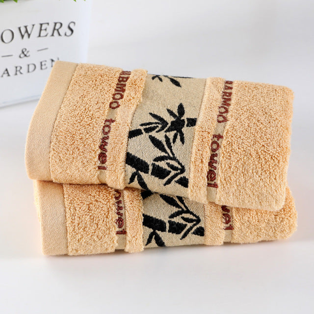 Thick Bamboo Fiber Bath Towels-Ultra Soft Absorbent Quick Dry Towels-Luxury Eco Friendly Bathroom Towels