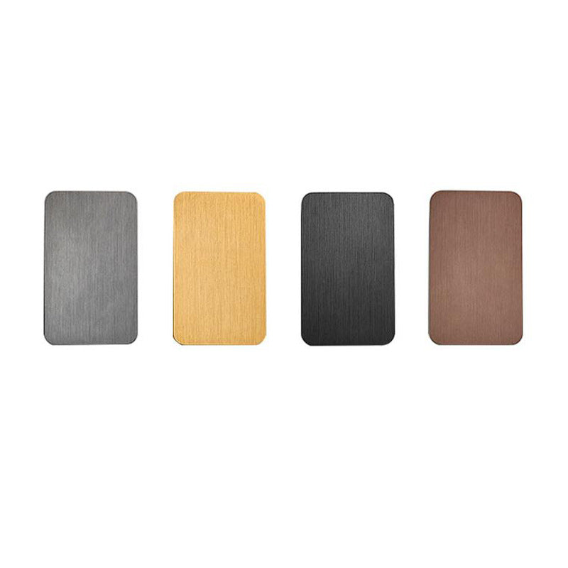 Modern LED Up Down Wall Light - Nordic Brushed Aluminium Wall Lamp for Bedroom & Living Room