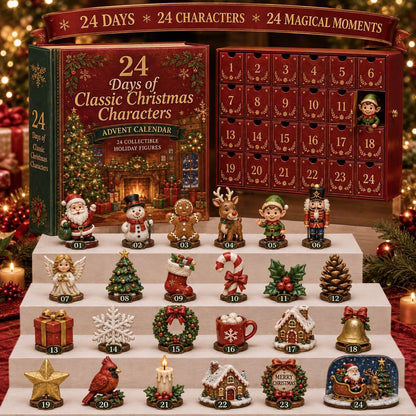 Christmas Acrylic Decorations Blind Box - 3mm Festive Santa, Gnome & Snowman Collectible Ornaments