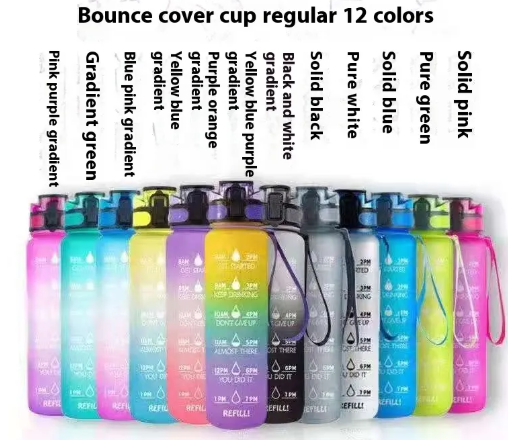 Gradient Sports Water Bottle–Leakproof BPA-Free Water Bottle for Gym, Travel & Everyday Hydration