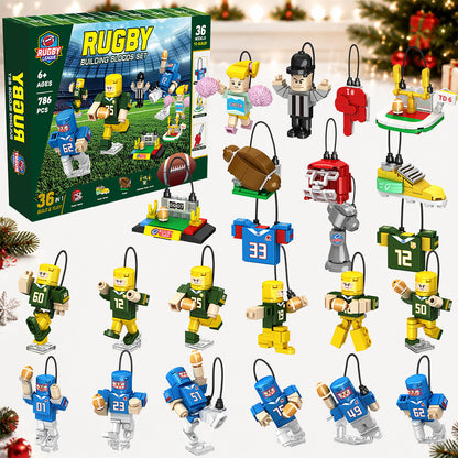 DIY Christmas Advent Calendar Building Blocks - 24-Day Countdown Toy Set for Kids