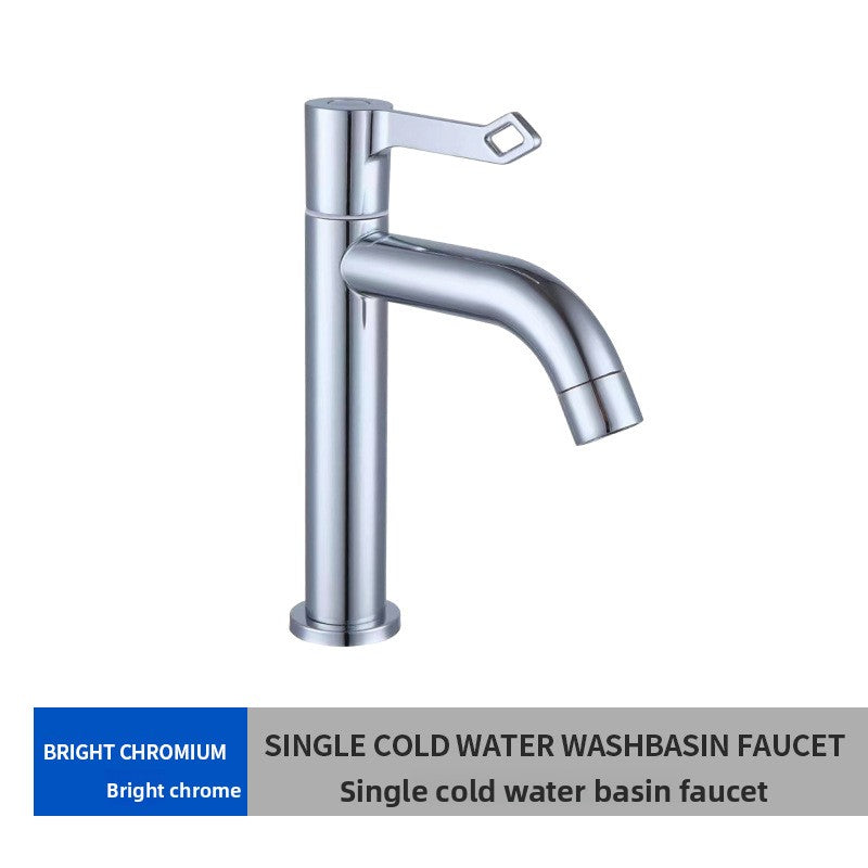 304 Stainless Steel Basin Mixer Tap–Modern Bathroom Vanity Sink Faucet