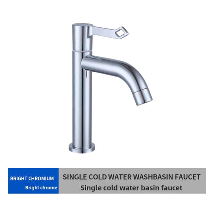 304 Stainless Steel Basin Mixer Tap–Modern Bathroom Vanity Sink Faucet