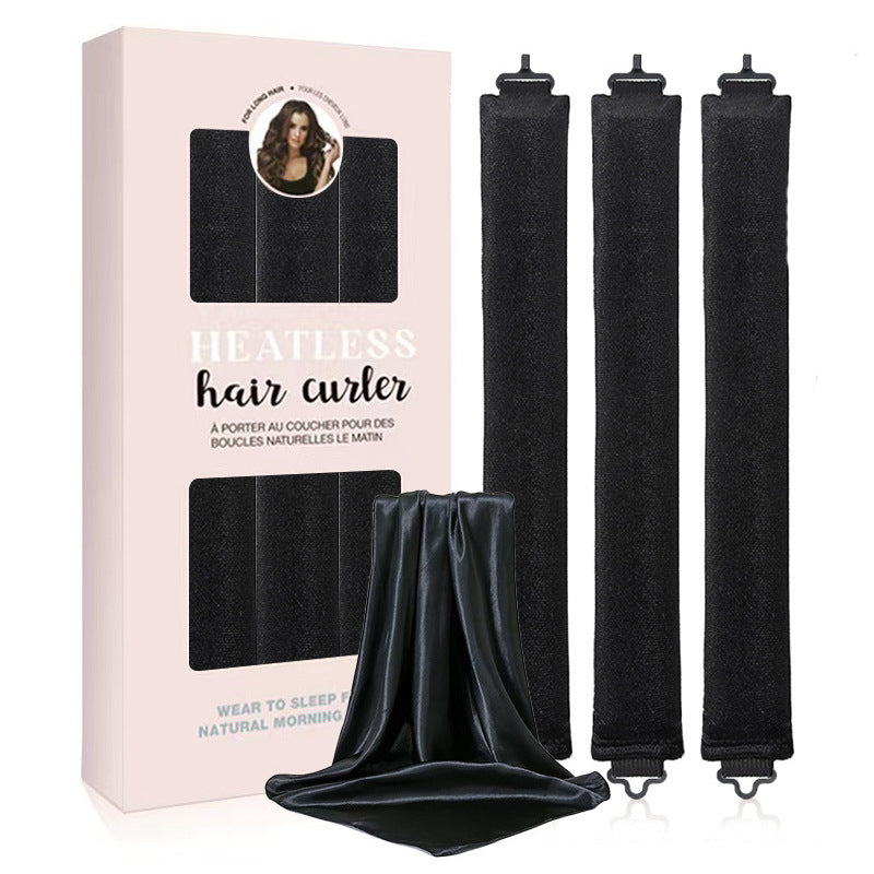 Heatless Curling Rod Set–Overnight Hair Curling Kit For Soft Natural Waves