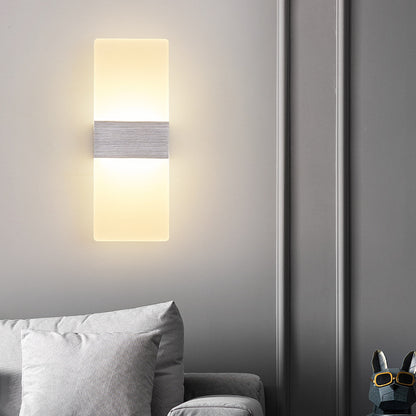 Modern Stylish LED Wall Light–3-Colour Dimmable Minimalist Wall Sconce