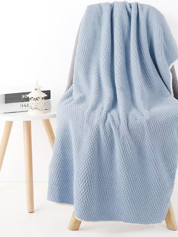 Soft Cotton Bath Towel 70x140cm-Quick Dry Absorbent Bathroom Towel-Lightweight Luxury Towels for Home & Beach