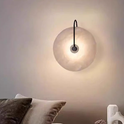 Nordic Marble LED Wall Light – Modern Luxury Wall Sconce