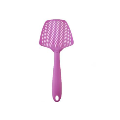 Large Kitchen Scoop Shovel–Nylon Plastic Food Scoop for Ice, Drainage & Serving (Multi-Purpose Kitchen Tool)