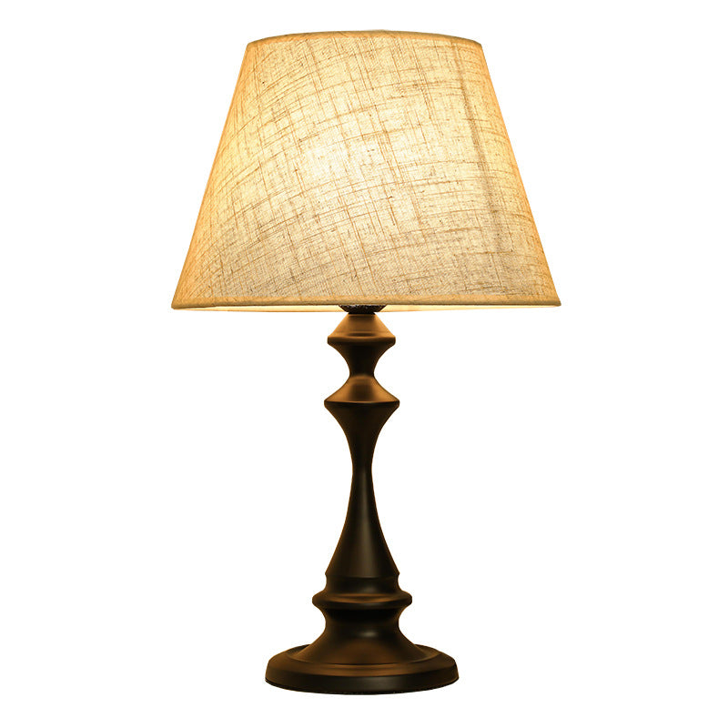 Modern Craft Dimmable LED Table Lamp–Minimalist Metal Bedside Lamp