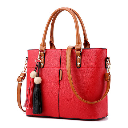 Women's Large Capacity Designer Handbag–Elegant Shoulder & Crossbody Tote Bag