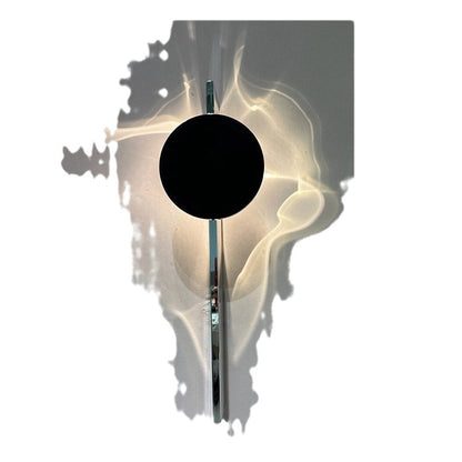 Modern LED Wall Light - Ripple Effect Designer Wall Sconce with Voice Control