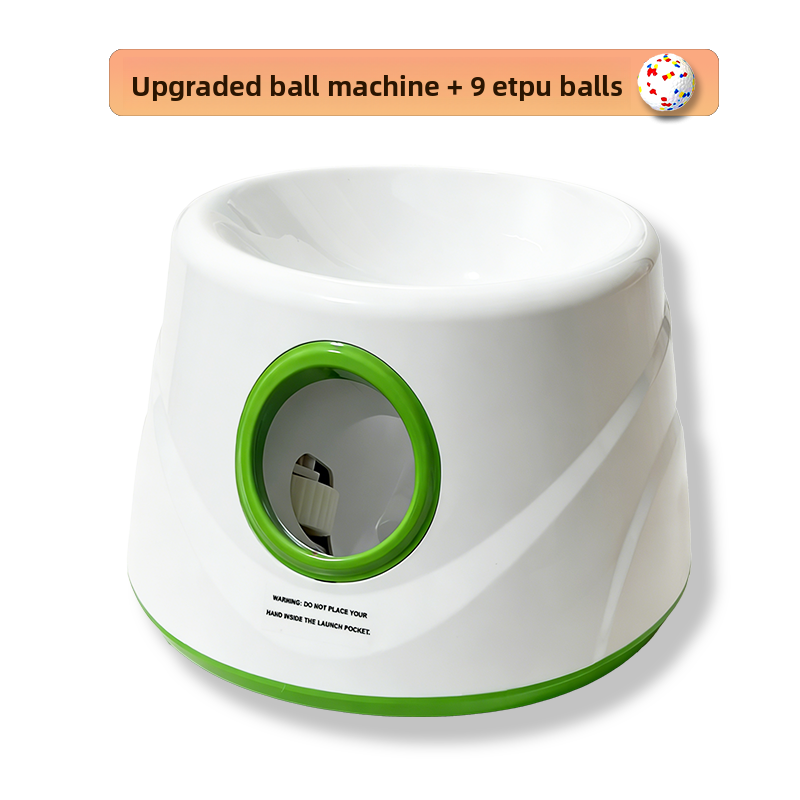Automatic Dog Ball Launcher - Rechargeable Interactive Fetch Machine with Tennis Balls for Dogs
