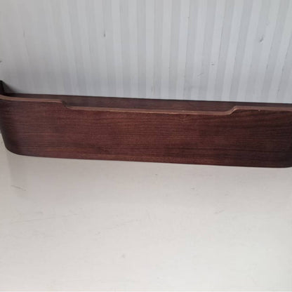 Solid Wood Wall Mounted Coat Rack - Modern Wooden Entryway Hooks for Coats, Bags & Accessories