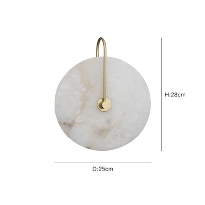 Nordic Marble LED Wall Light – Modern Luxury Wall Sconce