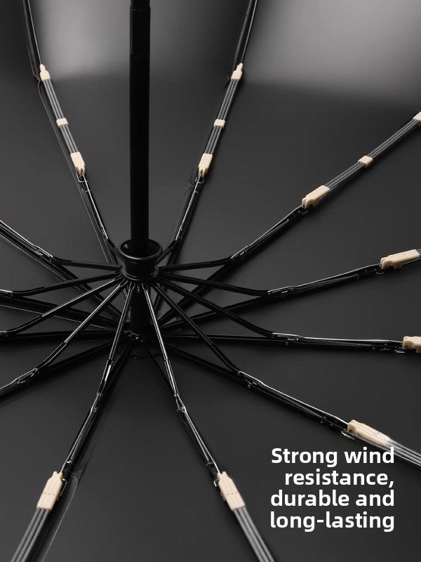 Fully Automatic Windproof Travel Umbrella–Compact UV Protection Folding Umbrella