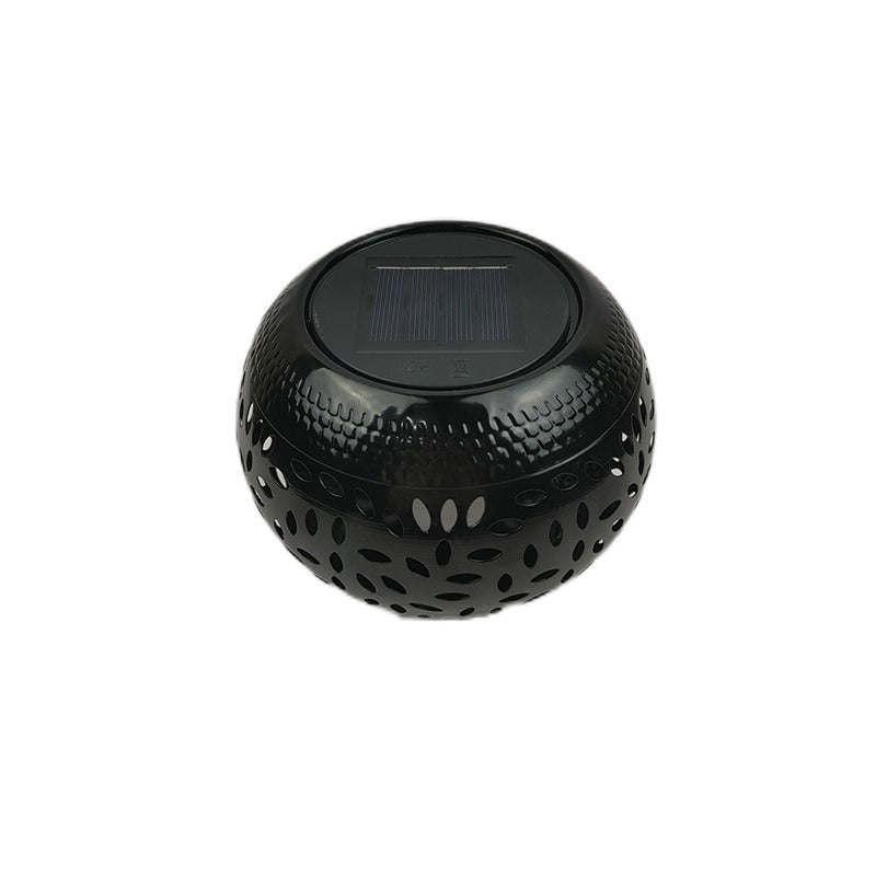 Solar Leaf Pattern Outdoor Light - Waterproof LED Garden Decorative Lamp