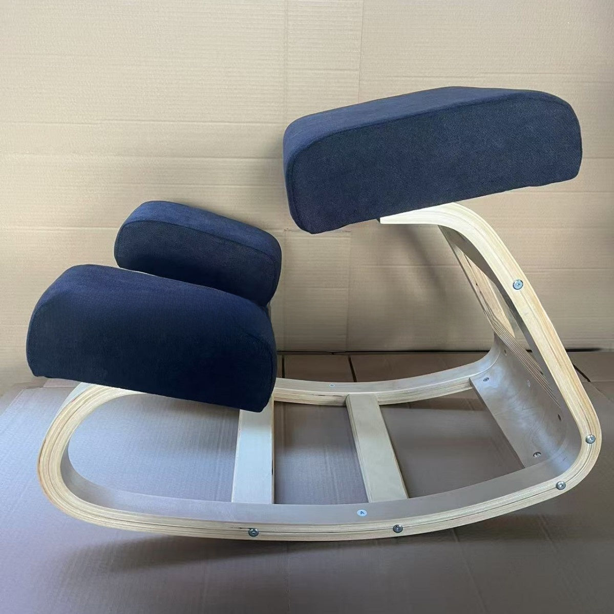 Ergonomic Kneeling Chair - Solid Wood Posture Support Office & Study Chair