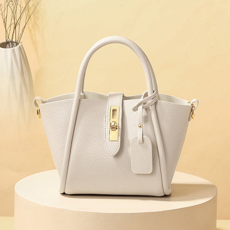 Urban Simplicity Bucket Bag–Women's Stylish Everyday Shoulder Handbag
