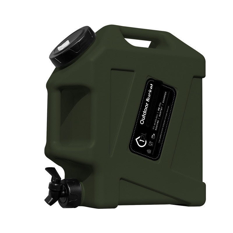 Portable Camping Water Tank with Faucet–Large Capacity Food-Grade Water Storage Container