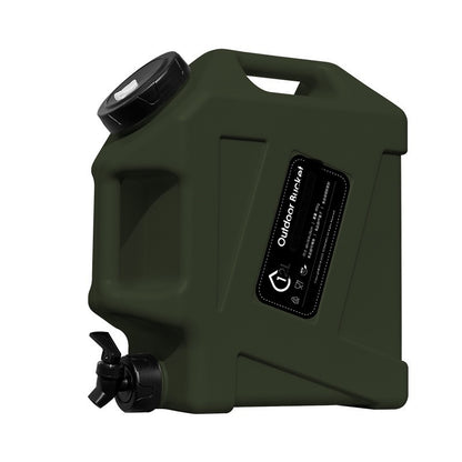 Portable Camping Water Tank with Faucet–Large Capacity Food-Grade Water Storage Container