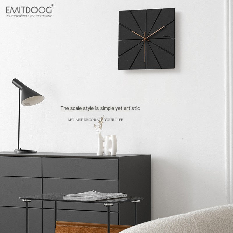 Modern Minimalist Wall Clock–Silent Decorative Wall Clock for Living Room & Home Décor