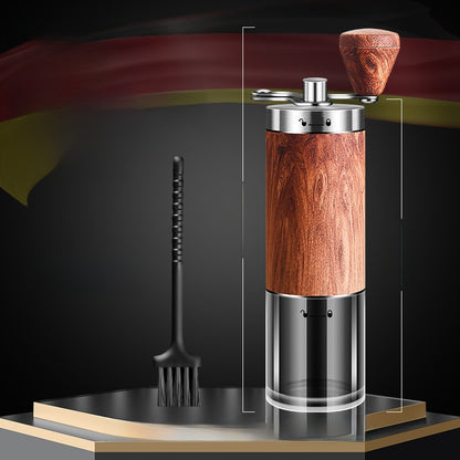 Premium Manual Coffee Grinder–Stainless Steel Hand Crank Coffee Mill With Ceramic Burr