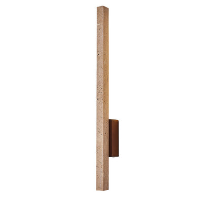 Japanese Wabi-Sabi LED Wall Light – Modern Stone Wall Sconce