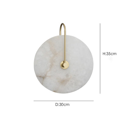 Nordic Marble LED Wall Light – Modern Luxury Wall Sconce