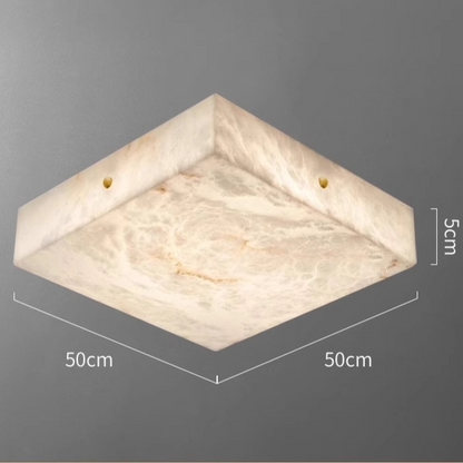 Spanish Marble LED Ceiling Light - Luxury Ultra-Thin Ceiling Lamp