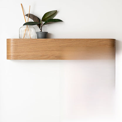 Solid Wood Wall Mounted Coat Rack - Modern Wooden Entryway Hooks for Coats, Bags & Accessories