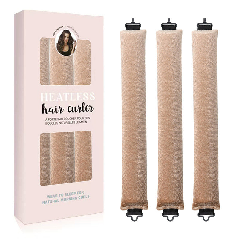 Heatless Curling Rod Set–Overnight Hair Curling Kit For Soft Natural Waves