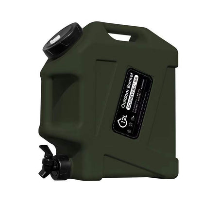 Portable Camping Water Tank with Faucet–Large Capacity Food-Grade Water Storage Container