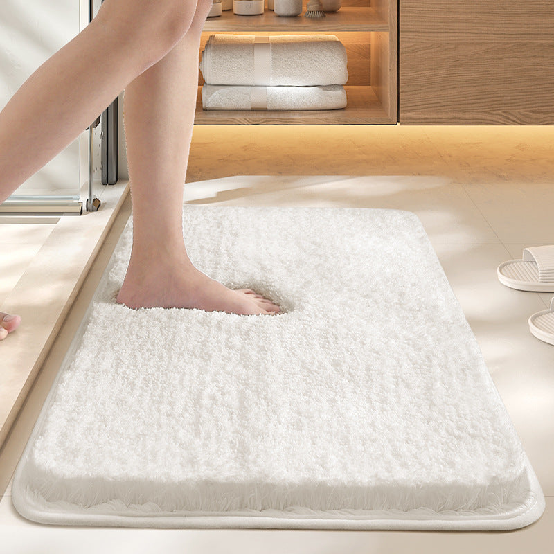 Luxury Velvet Bathroom Mat–Ultra Absorbent Non-Slip Bath Rug-Premium Quality For Bathrooms