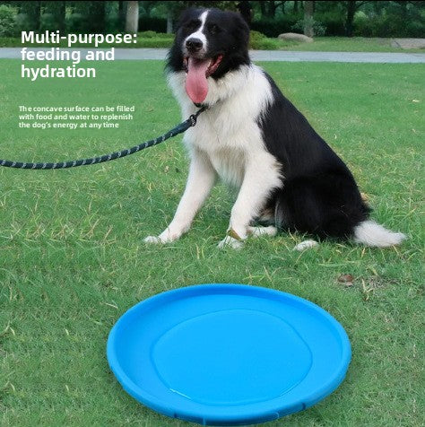 Durable Dog Frisbee–Interactive Bite-Resistant Frisbee Toy For Outdoor Play