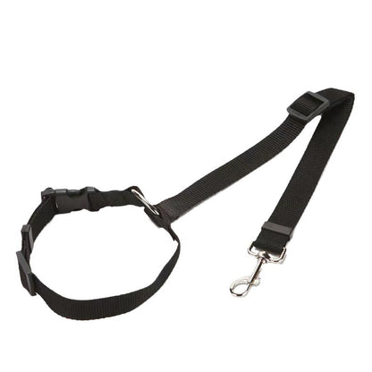 Adjustable Pet Car Safety Seat Belt – Headrest Dog & Cat Travel Restraint