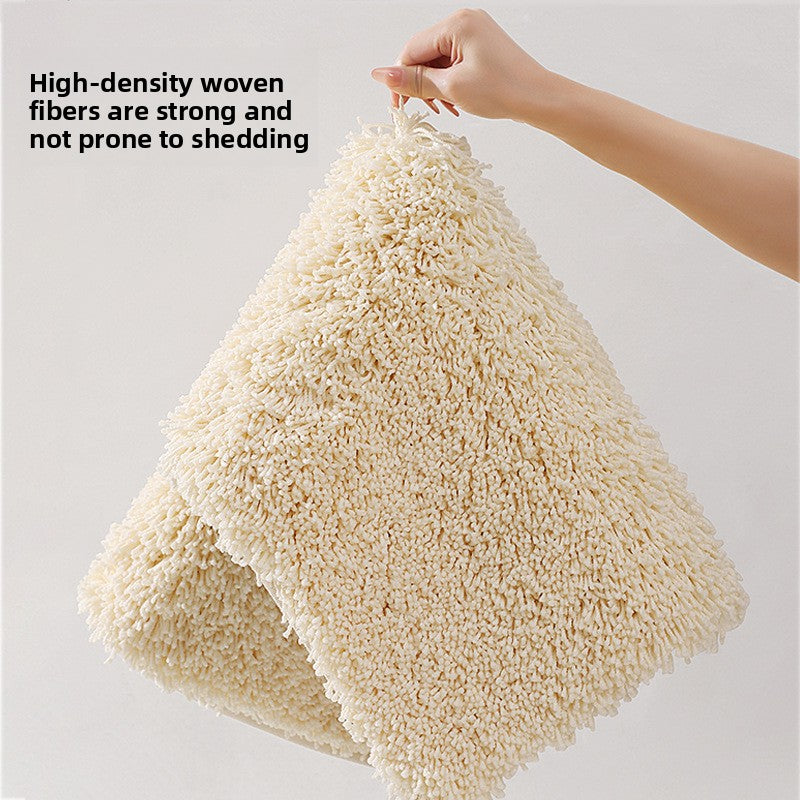 Soft Plush Non-Slip Bath Mat - Ultra-Absorbent Thick Bathroom Floor Rug Machine Washable