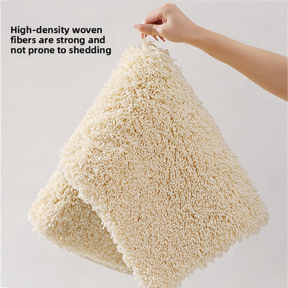Soft Plush Non-Slip Bath Mat - Ultra-Absorbent Thick Bathroom Floor Rug Machine Washable