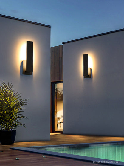 Modern Aluminum Outdoor LED Wall Light – IP54 Waterproof Exterior Lamp