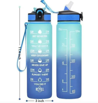 Gradient Sports Water Bottle–Leakproof BPA-Free Water Bottle for Gym, Travel & Everyday Hydration