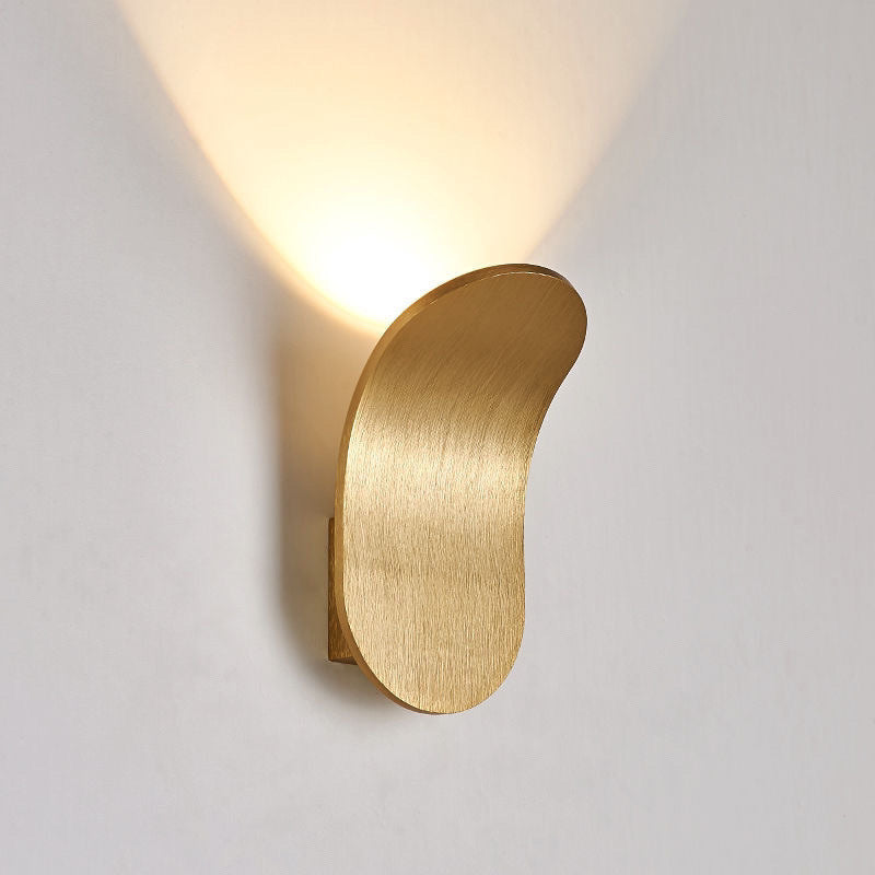 Scandinavian Wall Light - Modern Minimalist Aluminium & Iron Bedside Wall Lamp