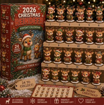 Christmas Acrylic Decorations Blind Box - 3mm Festive Santa, Gnome & Snowman Collectible Ornaments