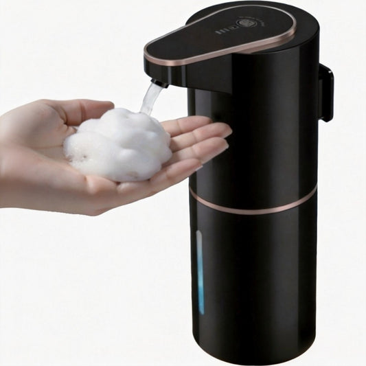 Automatic Foam Soap Dispenser Wall Mounted-Touchless USB Rechargeable Soap Dispenser-Smart Bathroom Hand Sanitizer Dispenser