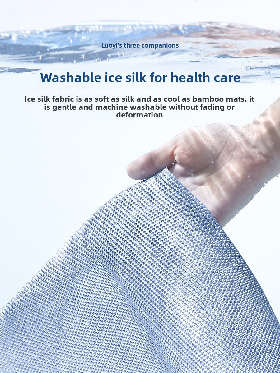 Pet Cooling Mat - Ice Silk Summer Cooling Bed for Dogs & Cats