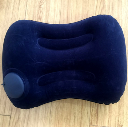 Inflatable Travel Pillow–Portable Neck & Waist Support Cushion for Office, Home & Outdoor Use