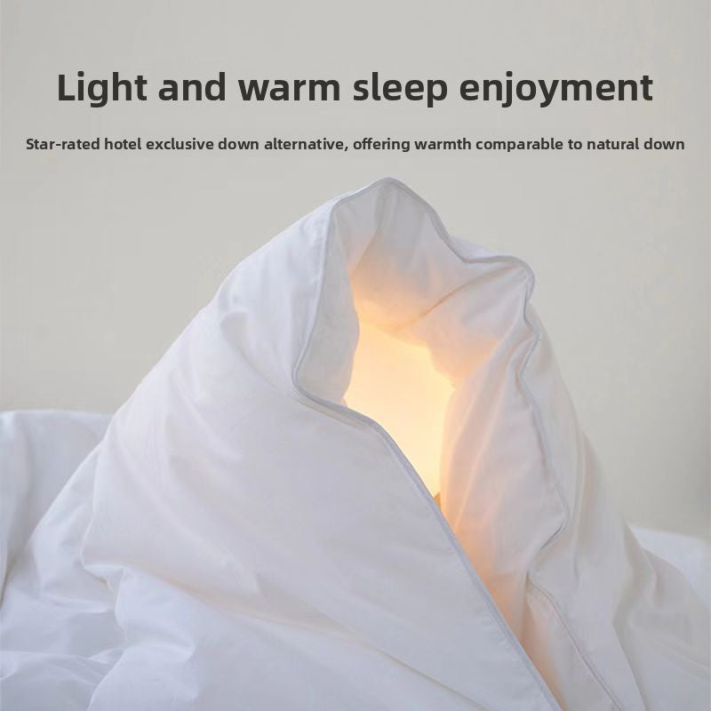 Luxury All-Season Quilt–Premium Cotton Hotel Collection Doona