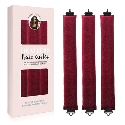 Heatless Curling Rod Set–Overnight Hair Curling Kit For Soft Natural Waves